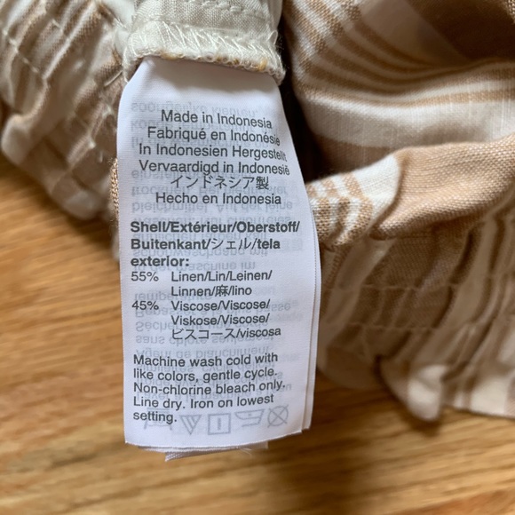 Madewell Smocked Huston Crop Pants | S - Picture 7 of 7